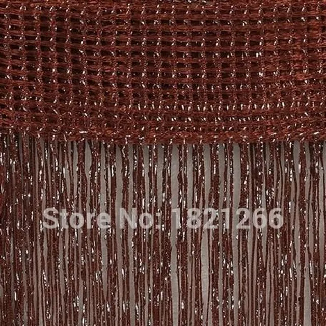 Błyszcząca kurtyna brown 2-5x2-6m