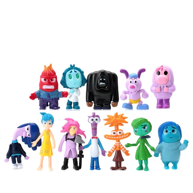 Set of characters from fairy tale - Inside Out 2 - 12 pcs