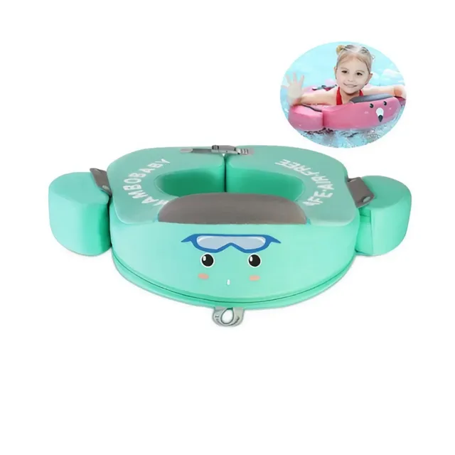 Children's inflatable swimming rings in different variants