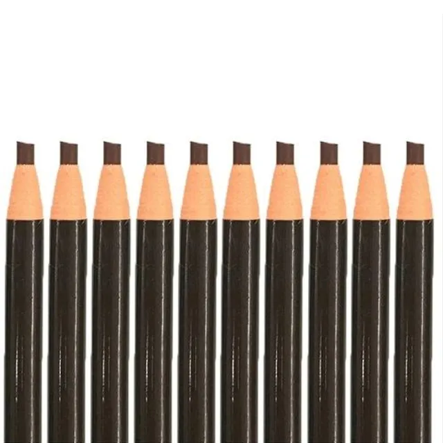 Creion profesional pentru sprâncene - 10 bucăți