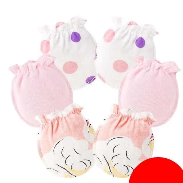 Baby gloves 3 pairs