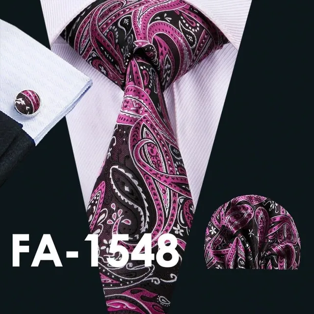 Stylish Men's Set © Tie, Kapeník, Cuff linkek