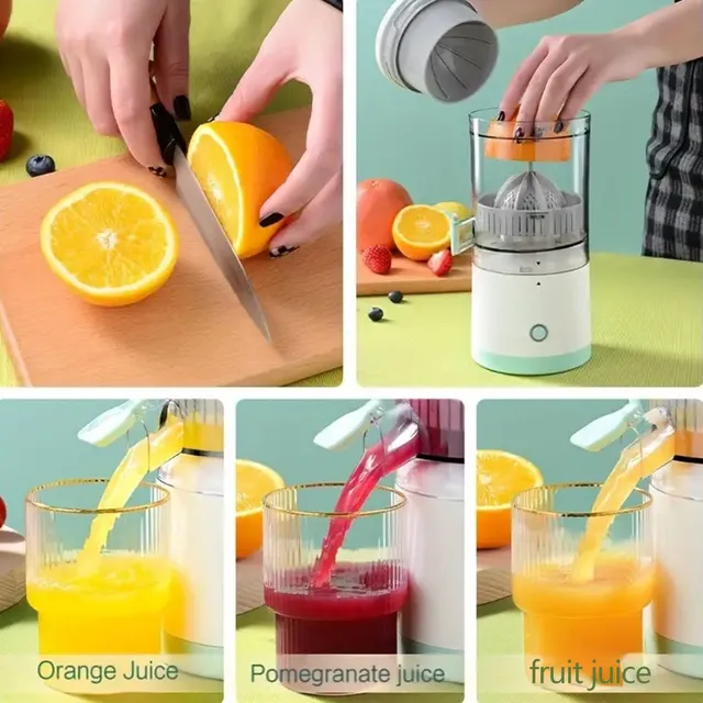 Practical and compact road juicer - enjoy freshly squeezed juice anywhere and anytime