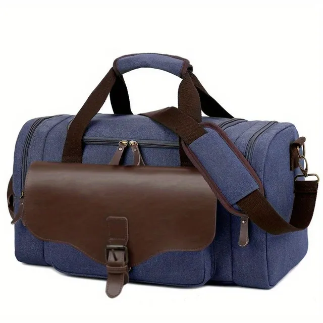 Large-volume canvas travel bag with wheelchair pocket - companion for your adventure