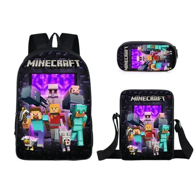 Set școlar Minecraft - mai multe variante