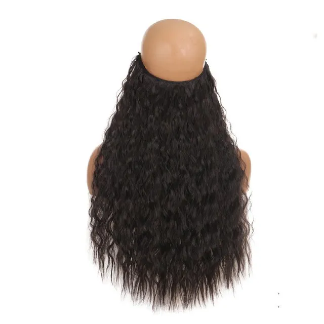 Synthetic hair extensions