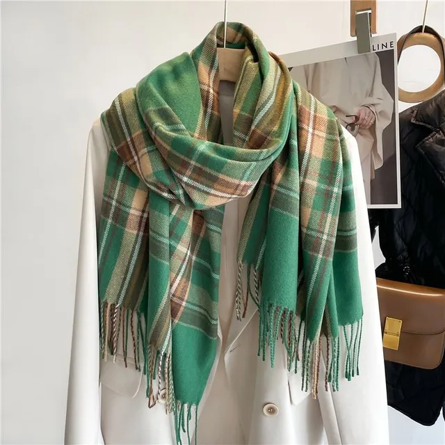 Women's luxury scarf for cold weather