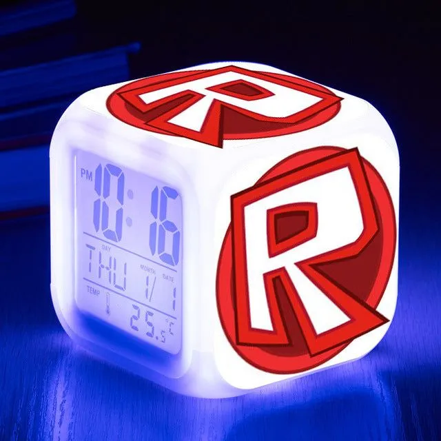Ceas deșteptător LED Roblox - mai multe variante
