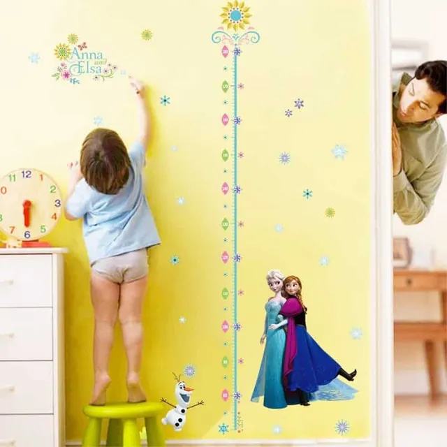 Wall sticker Elsa Anna | Ice Kingdom