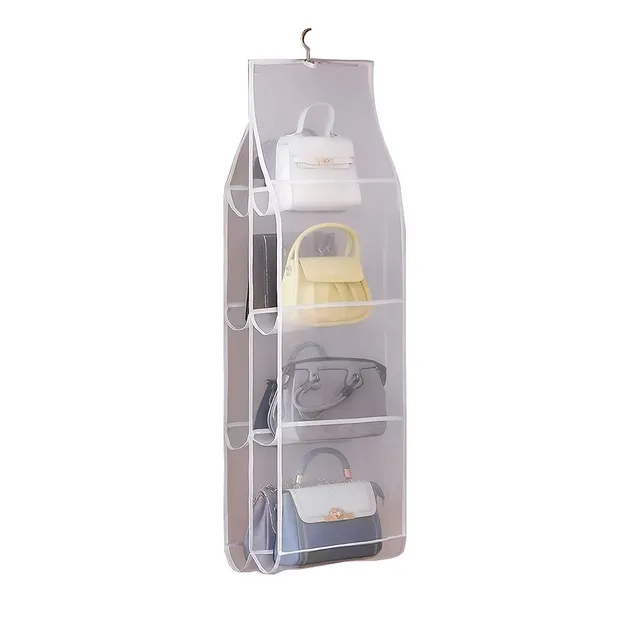 Transparent multi-bag organizer