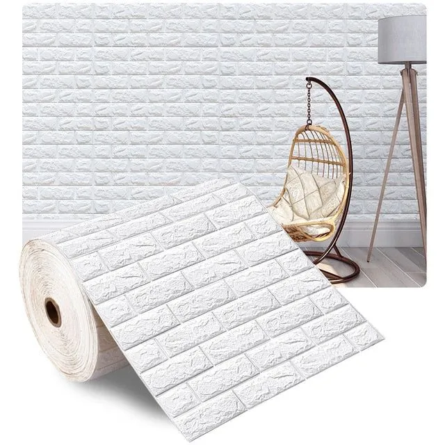 3D self-adhesive wallpaper