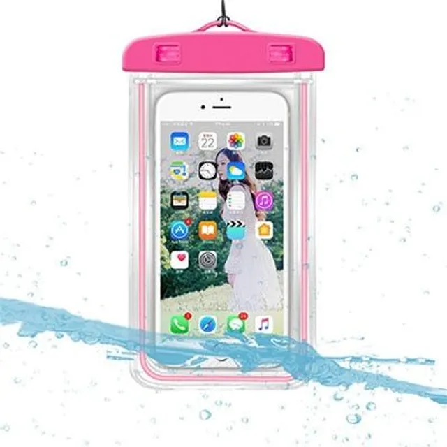 Universal waterproof mobile holster