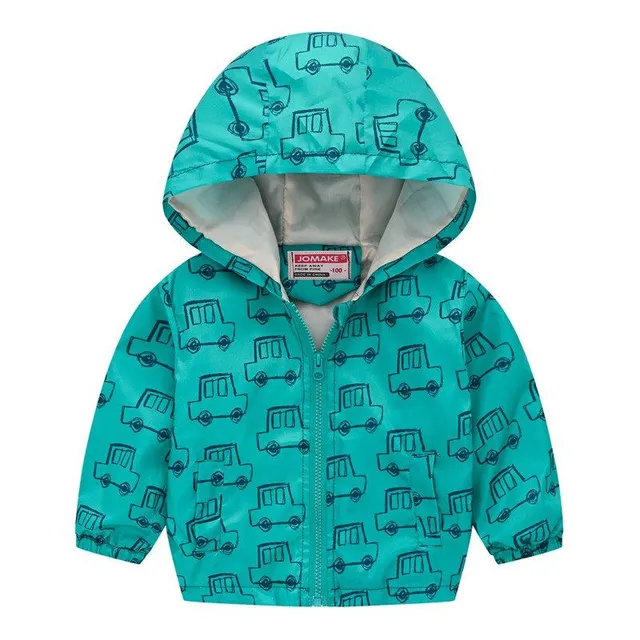 Boys spring windbreakers with hood