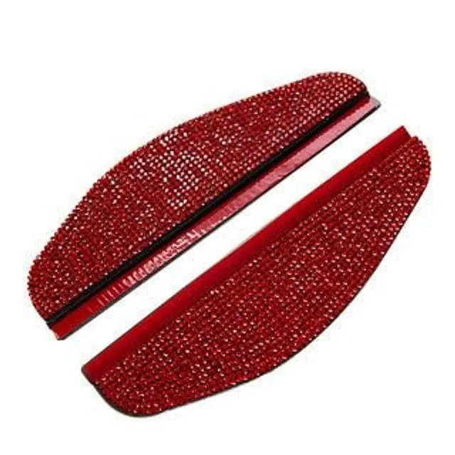 2PCS Car Rearview Mirror Rain visor for eyebrows