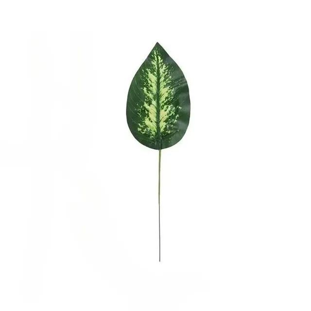 Artificial decorative leaves for vase