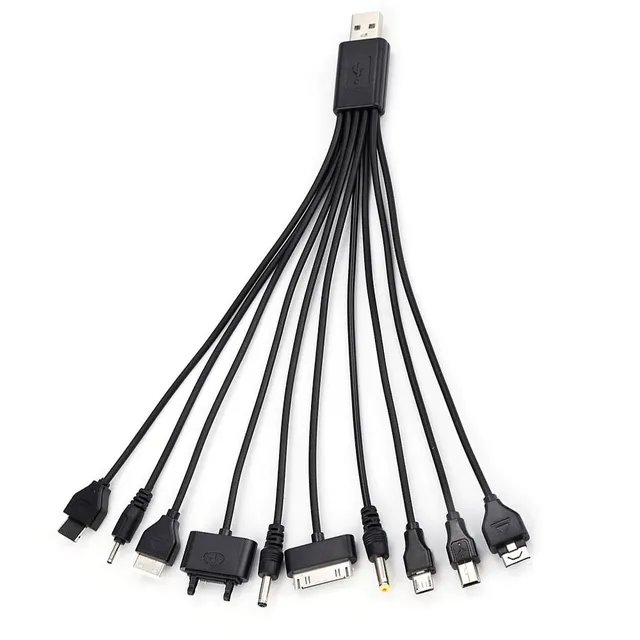 Universal charging cable 10in1