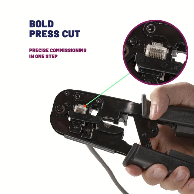 Crimping Pliers with Network Tester