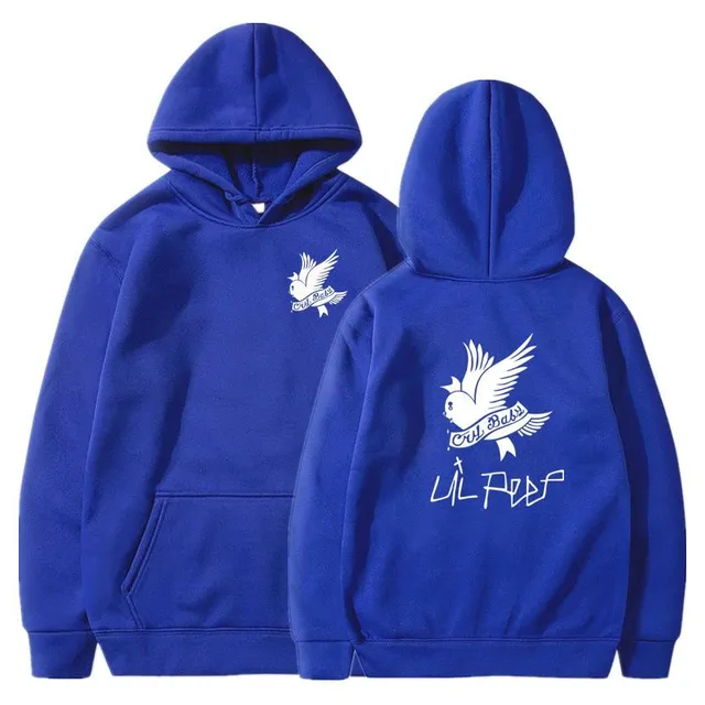 Unisex hoodie Lil Peep s blue-67