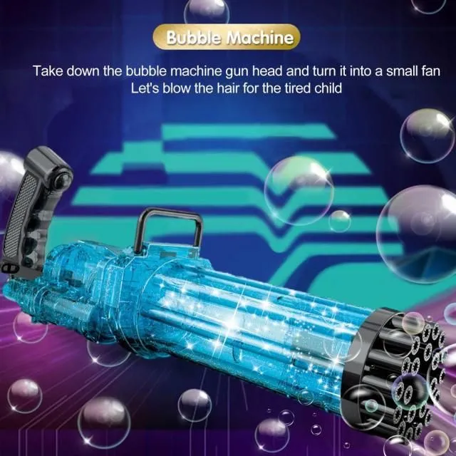 Gatling Toys Automatic Bubble Gun