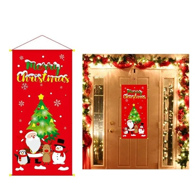 Christmas decorations for doors