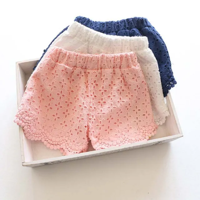 Girl lace shorts - 3 colors