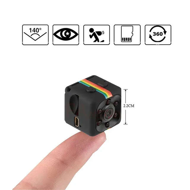 Mini HD camera with night vision sensor