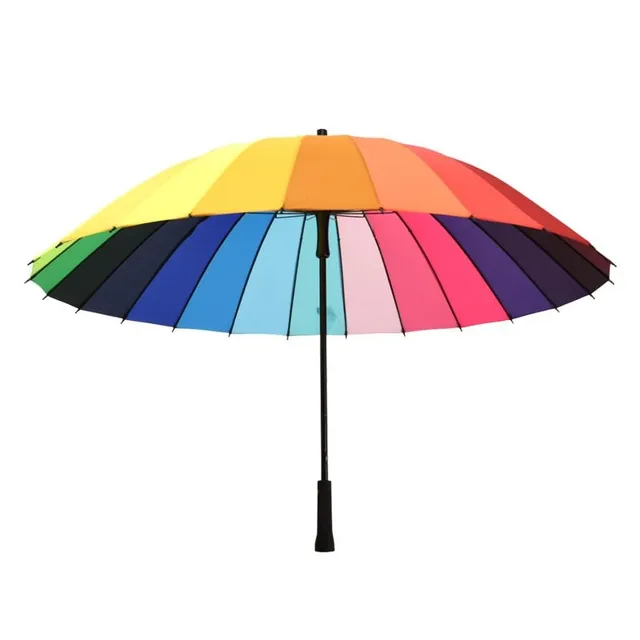 Oryginalny parasol tęczowy