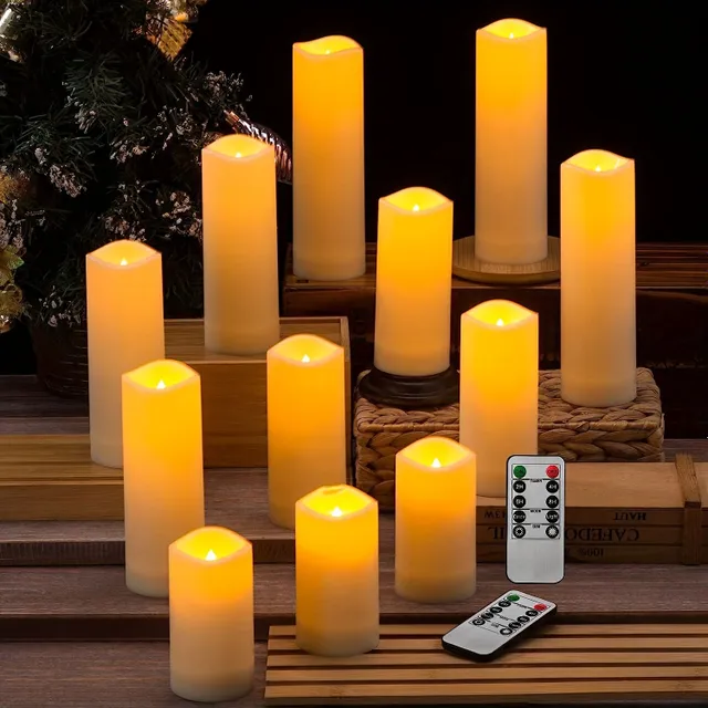Waterproof candle for remote control with 10 keys - Led10