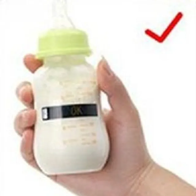 Heat meter for children's bottle