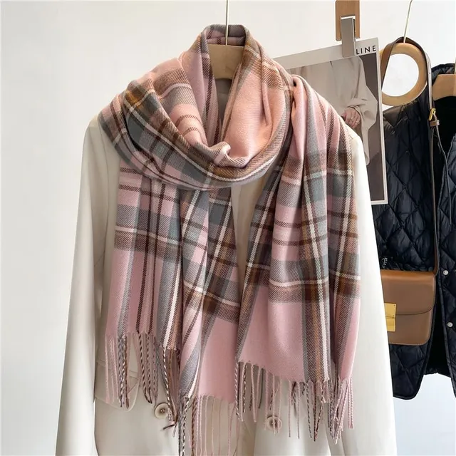 Women's luxury scarf for cold weather