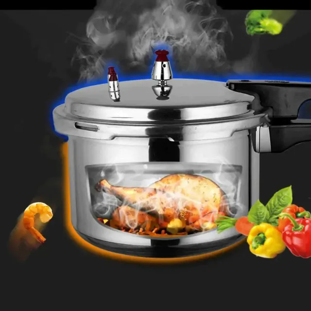 20cm 304 nerezová ocel Kuchyňský tlakový hrnec Elektrický sporák Plynový sporák Energeticky úsporné bezpečnostní nádobí na vaření