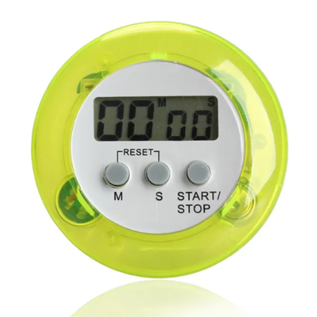 LCD digital kitchen alarm clock - 5 colors