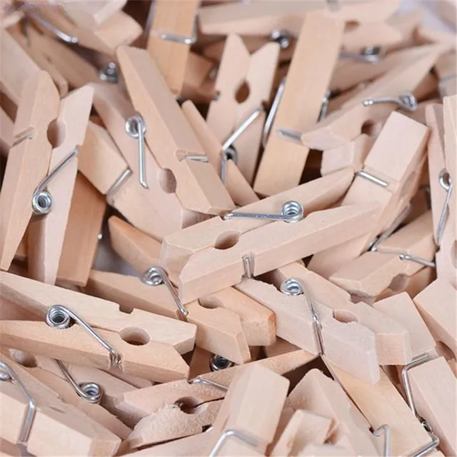 A set of handy mini wooden pegs ideal as decoration or for making Eligius