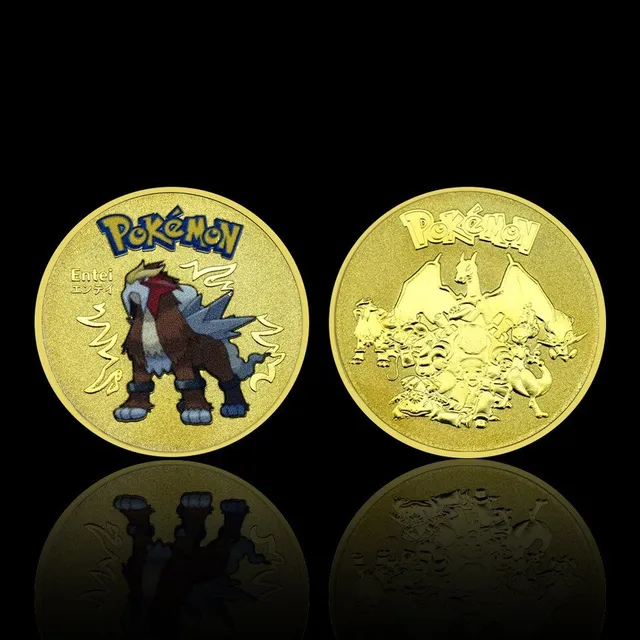 Pokémon - pamiątkowe metalowe monety
