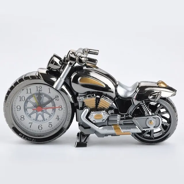 Alarm clock in the form of a motorbike