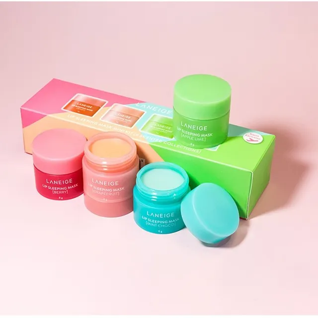 Moisturizing nutritious lip balm - set of 4 pcs