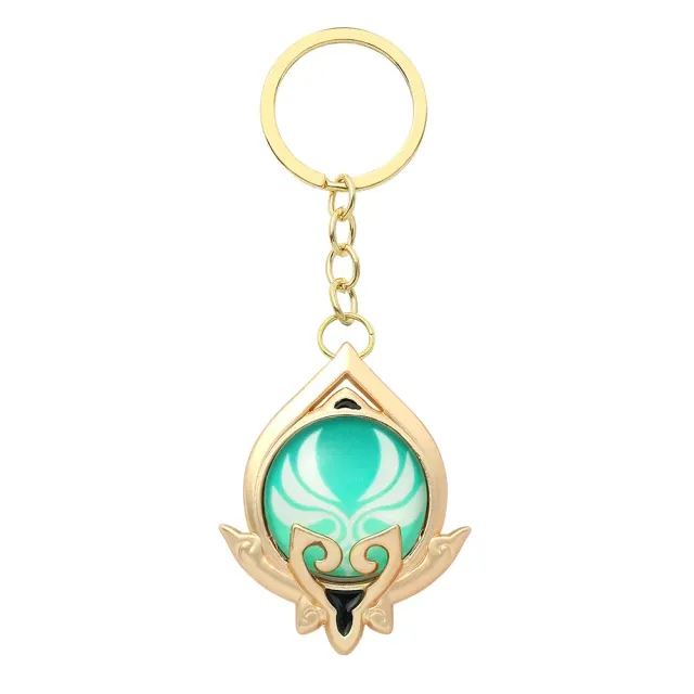 Genshin Impact Keychain with Vision Element Divine Eye