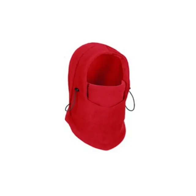 Polar fleece hood with hood informal cap heat heater