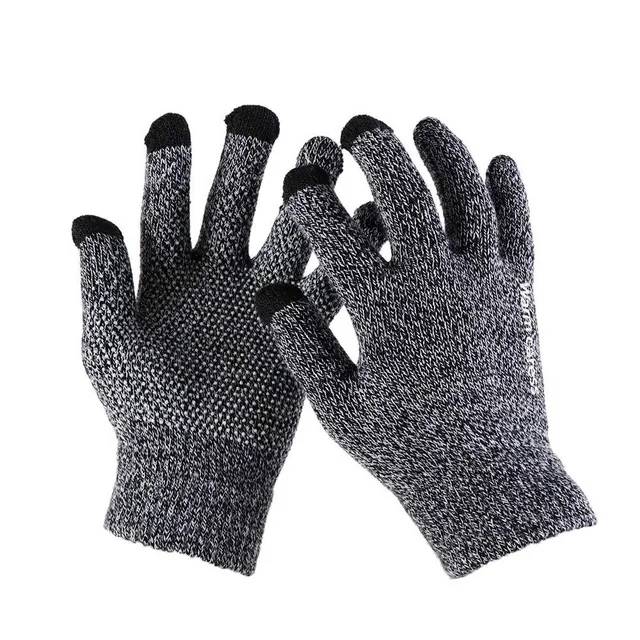 Dotykové zimné rukavice