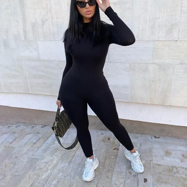 Women's long sleeve jumpsuit