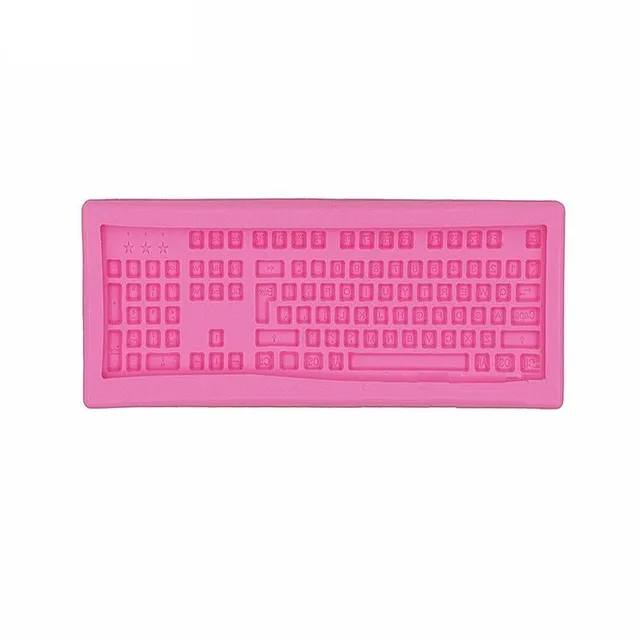 Silicone keyboard mould