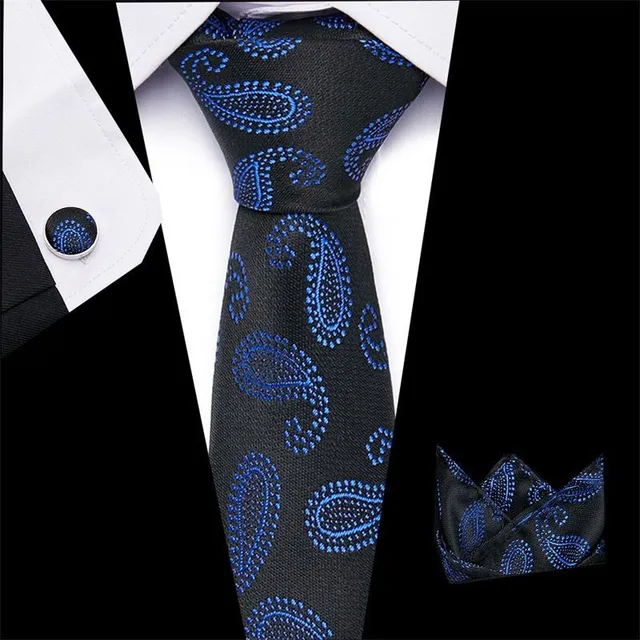 Men's formal luxury set | Tie, Handkerchief, Cufflinks