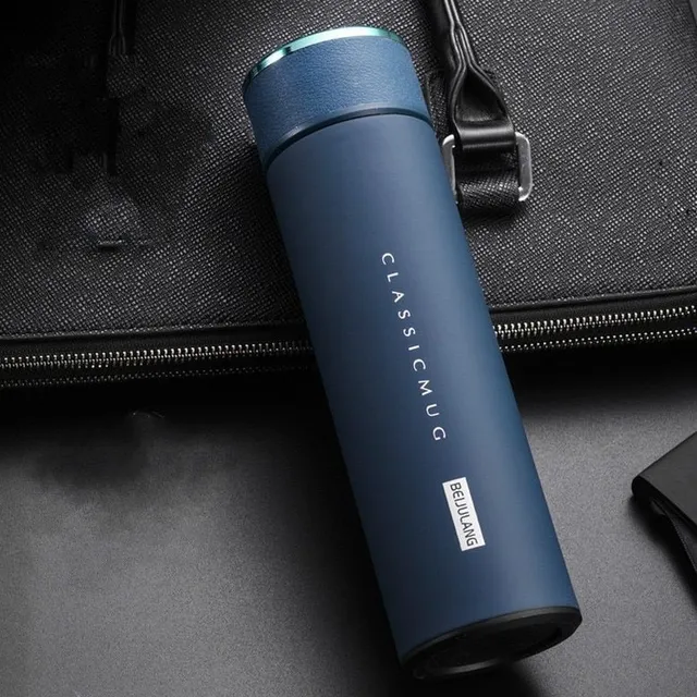 Thermos with thermometer