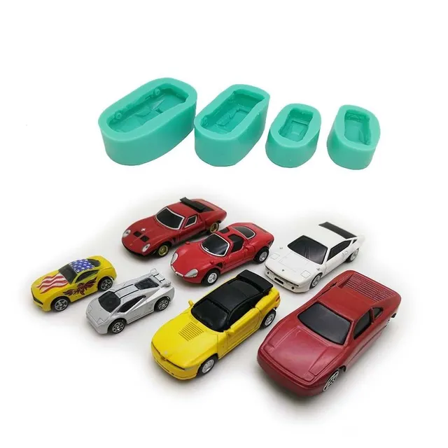 Silicone mould car