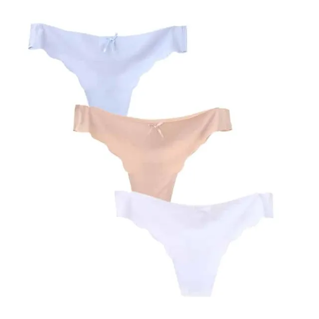 Women's Seamless Panties Thong © 3pcs