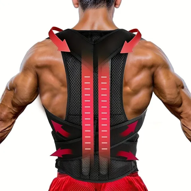 Posture correction for cyphosis, shoulders and neck