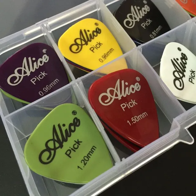 40pcs guitar picks - various thicknesses