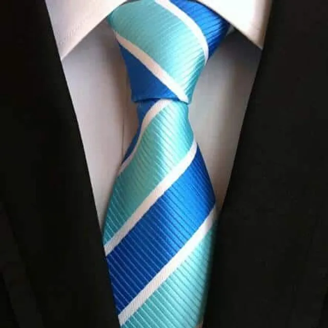 Pánska módna hodvábna kravata