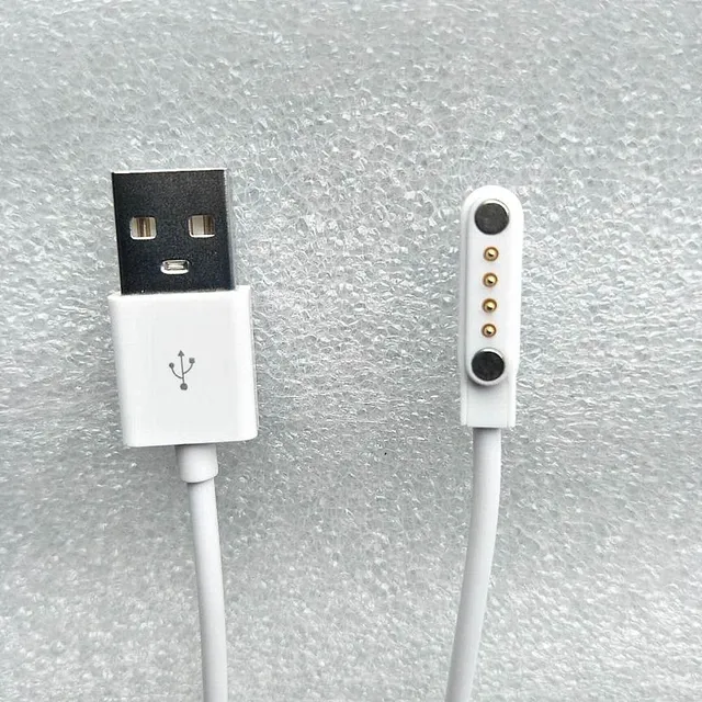 Magnetic charging USB cable for Smart Watch 4 pin 60 cm