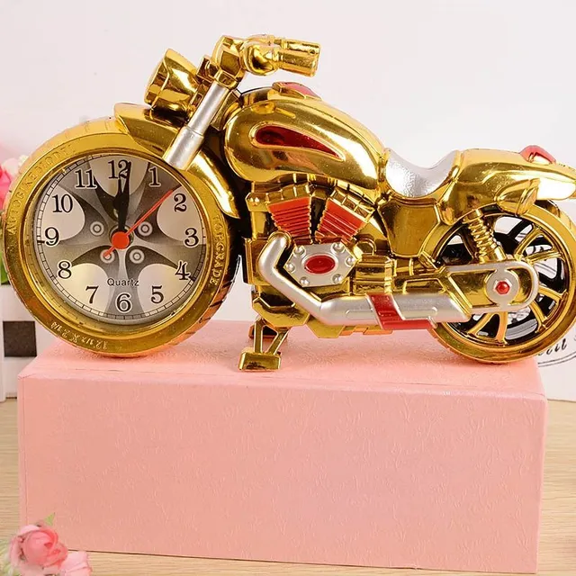 Alarm clock in the form of a motorbike